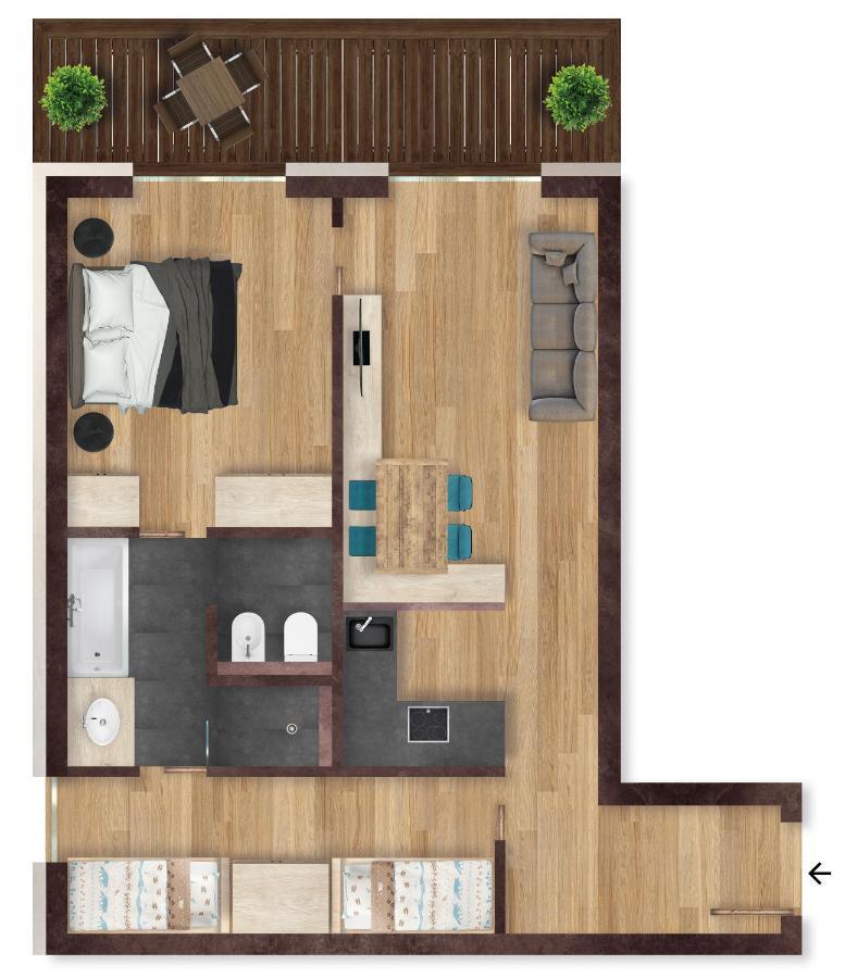 Movi Family Apart-Hotel ****S Corvara In Badia Ngoại thất bức ảnh
